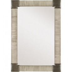 Fennell Mirror with Clear Mirror - Ash